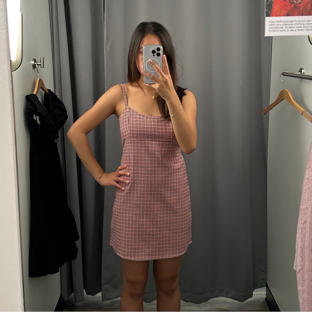 RARE Brandy Melville pink Colleen dress